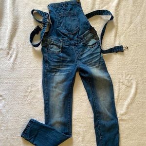 Women’s ‘machine’ jean overalls